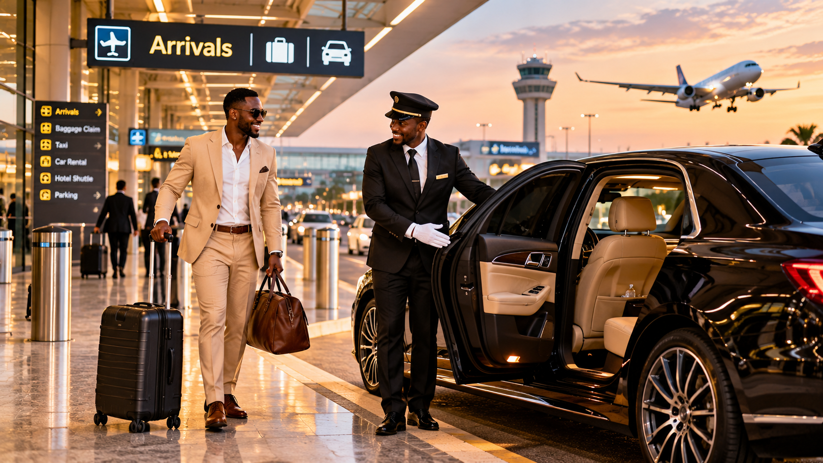 Premium airport pickup and hotel transfer service