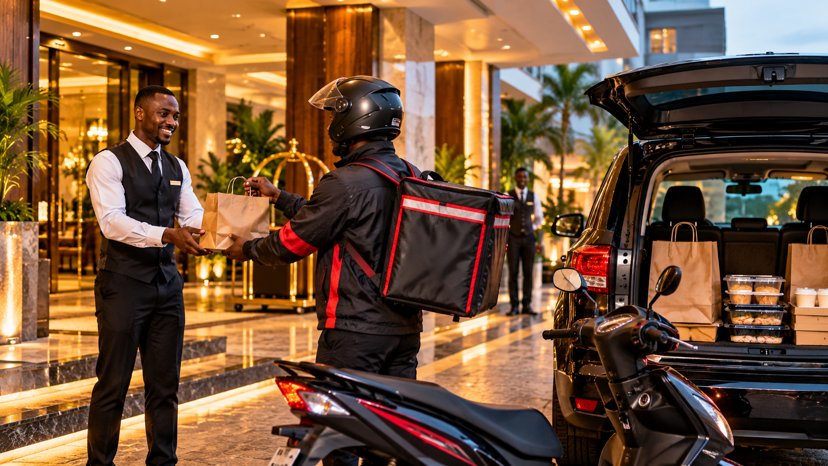 Pickup and delivery service